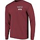 Image One Men's Mississippi State University Comfort Color Tall Type Long Sleeve T-shirt                                         - view number 2 image