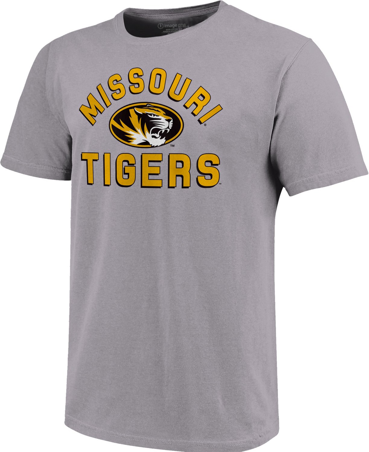 Image One Men's University of Missouri Retro Stack Short Sleeve T-shirt ...