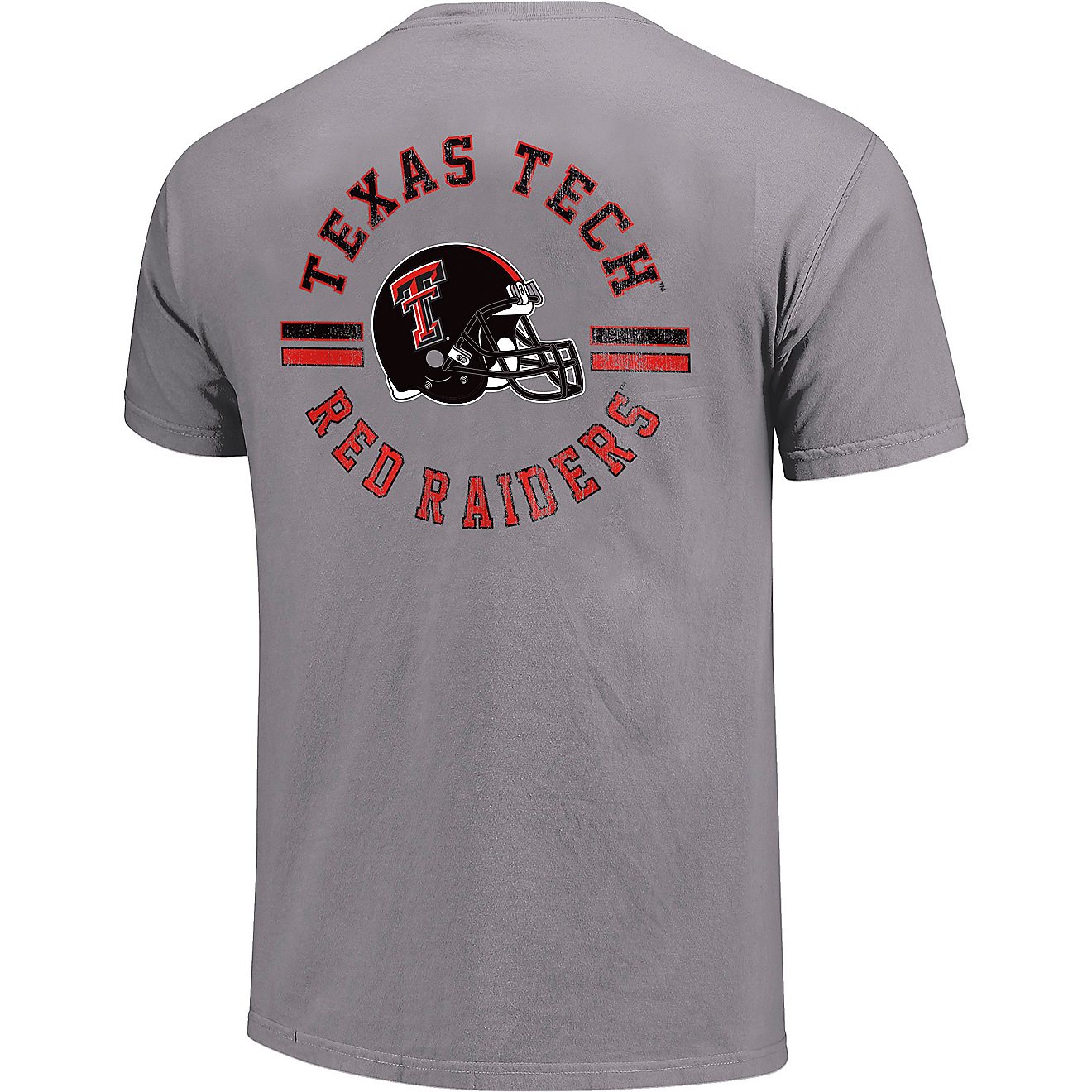 Image One Men's Texas Tech University Helmet Arch Short Sleeve T-shirt                                                           - view number 1