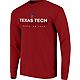 Image One Men's Texas Tech University Overtype Logo Long Sleeve T-shirt                                                          - view number 1 image