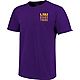Image One Men's Louisiana State University Fight Song Overlay Short Sleeve T-shirt                                               - view number 2 image