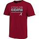 Image One Men's University of Alabama Bubble Letters Short Sleeve T-shirt                                                        - view number 1 image