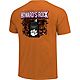 Image One Men's Clemson University Comfort Color Howards Rock Short Sleeve T-shirt                                               - view number 1 image