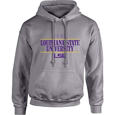 Image One Men's Louisiana State University Type Hoodie                                                                          