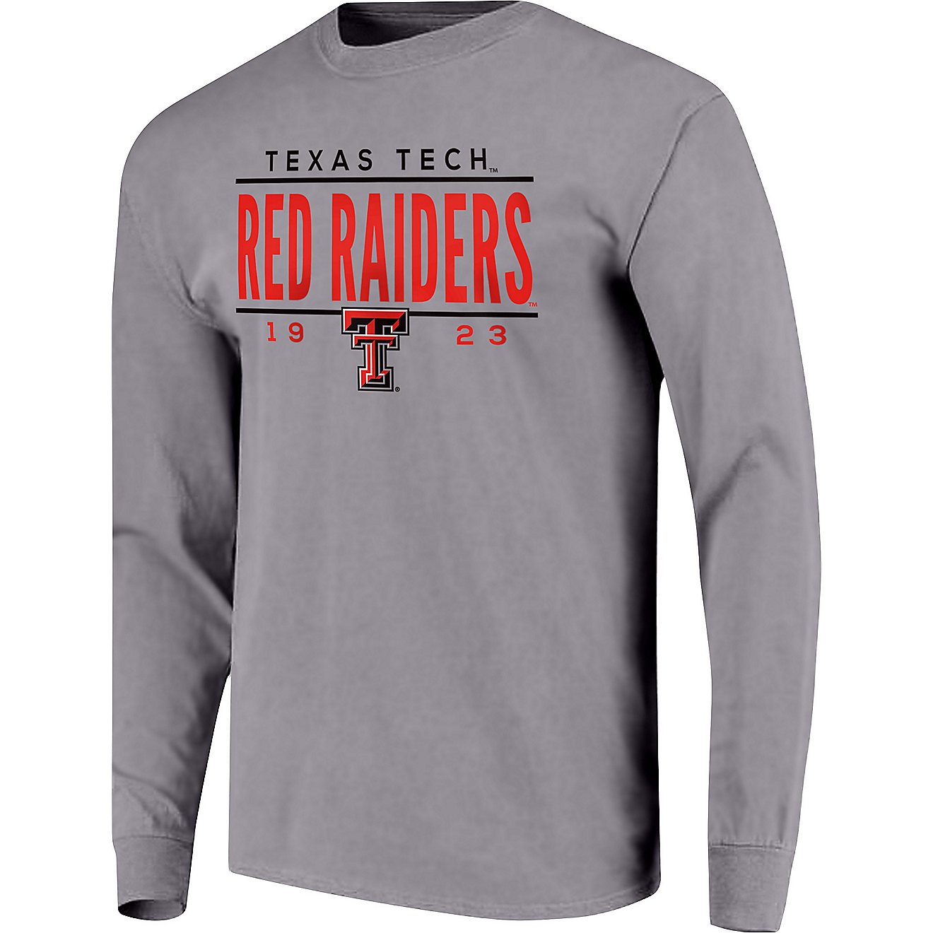 Image One Men's Texas Tech University Traditional Long Sleeve T-shirt                                                            - view number 1