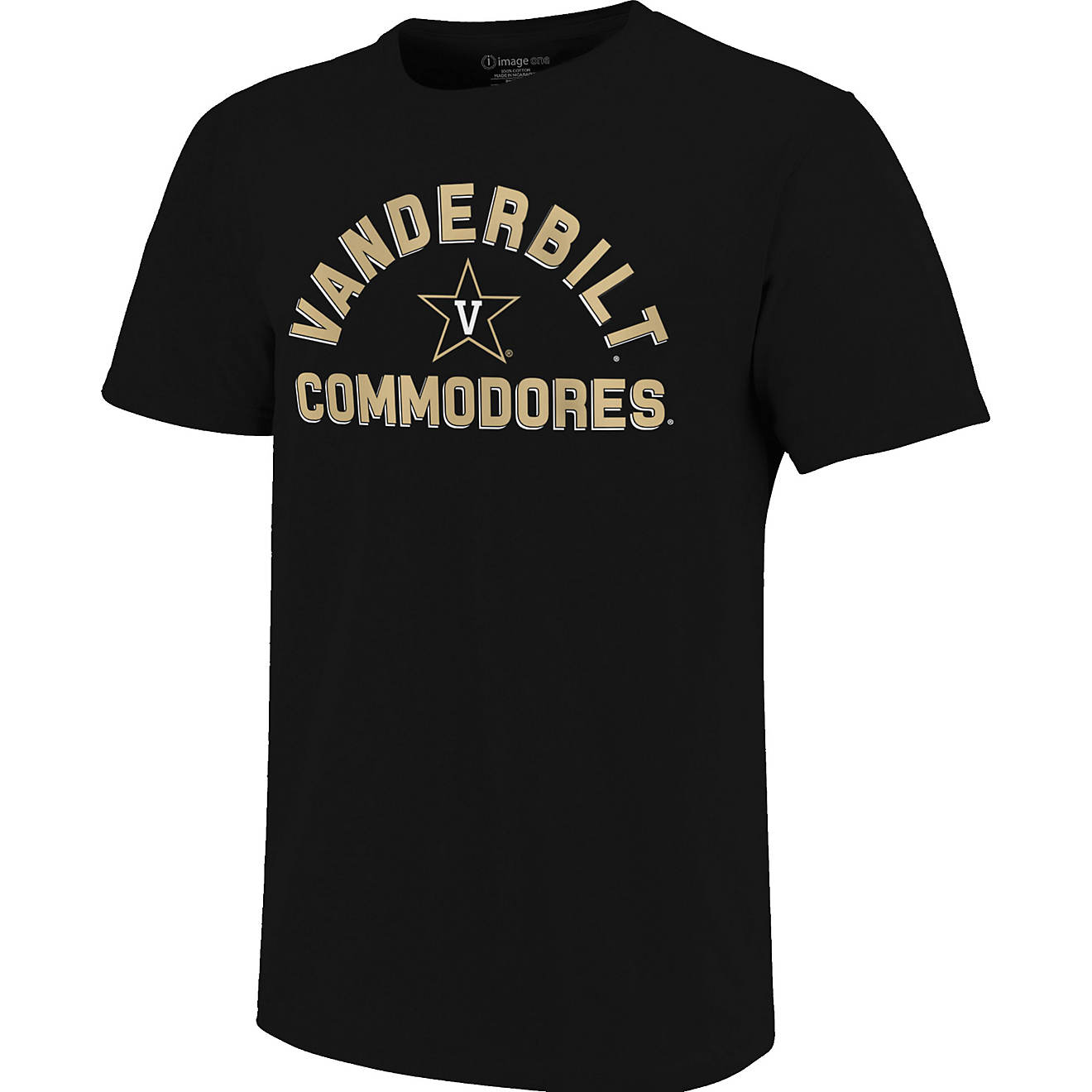 Image One Men's Vanderbilt University Retro Stack Short Sleeve T-shirt                                                           - view number 1