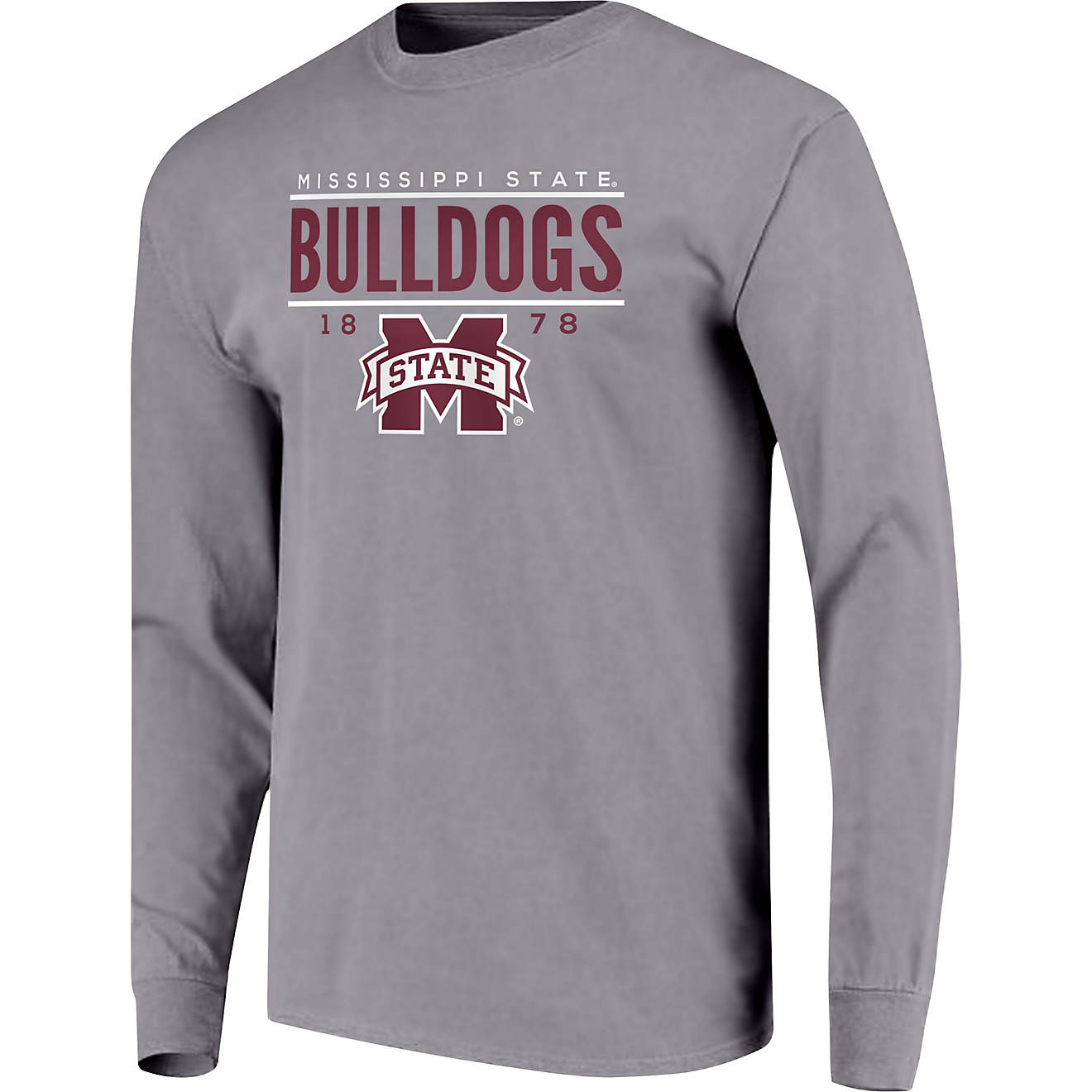 Image One Men's Mississippi State University Traditional Long Sleeve T-shirt                                                     - view number 1