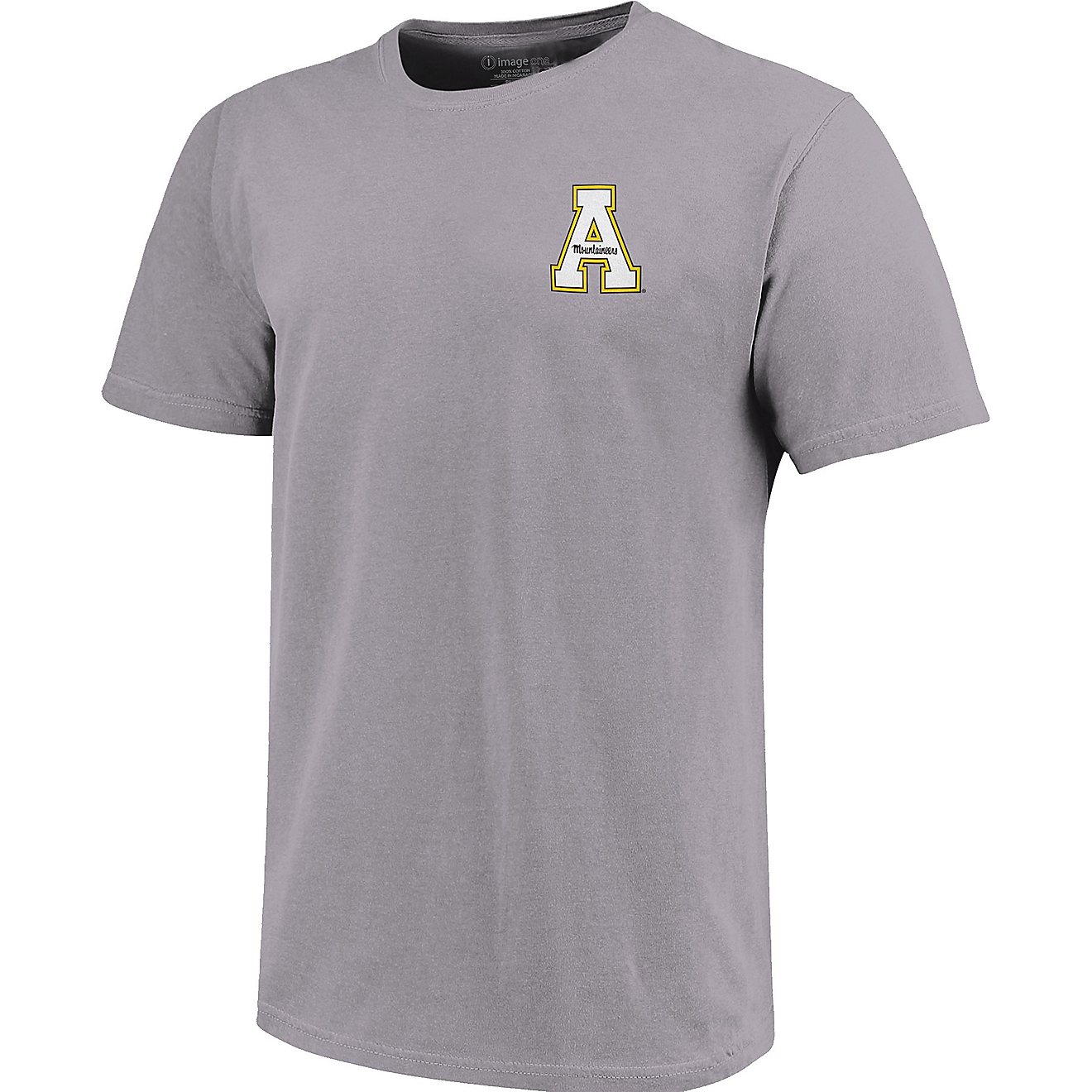 Image One Men's Appalachian State University Helmet Arch T-shirt                                                                 - view number 2