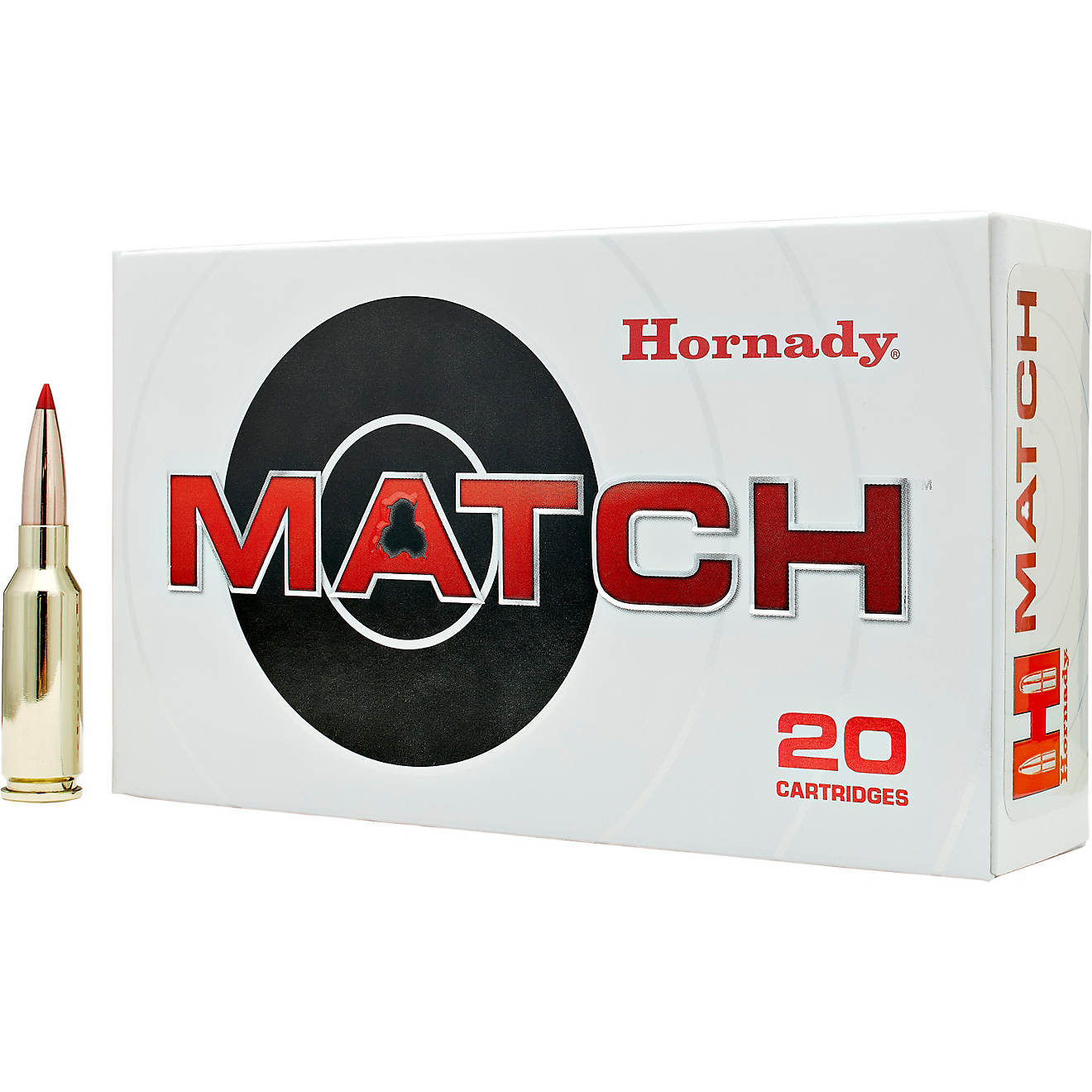 Hornady Match ELD 6mm ARC 108-Grain Rifle Ammunition - 20 Rounds                                                                 - view number 1