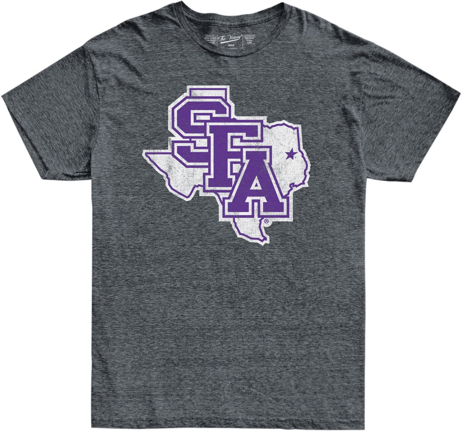 The Victory Men's Stephen F Austin University Logo Short Sleeve T-shirt ...