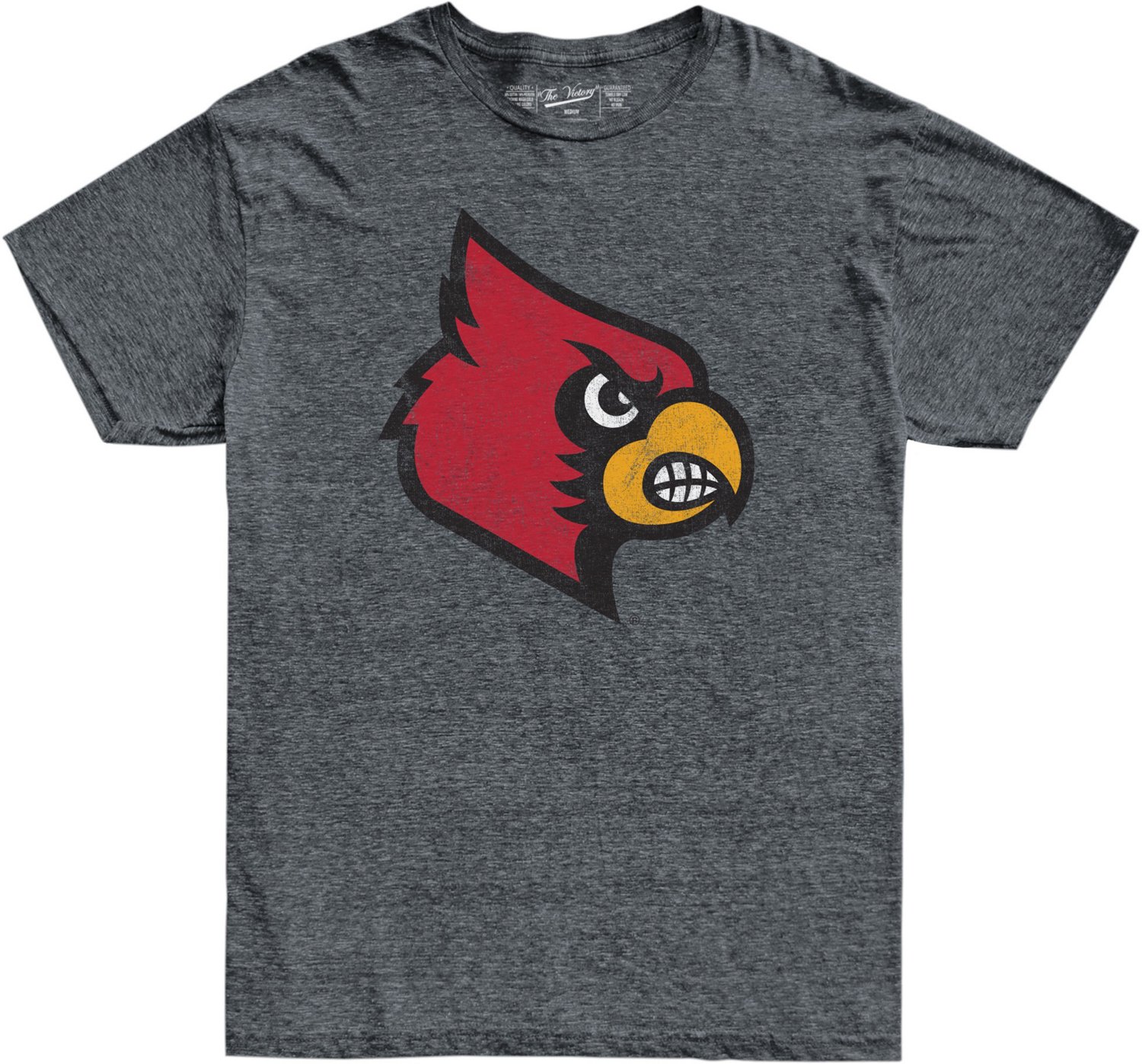 The Victory Men's University of Louisville Logo Short Sleeve T-shirt ...