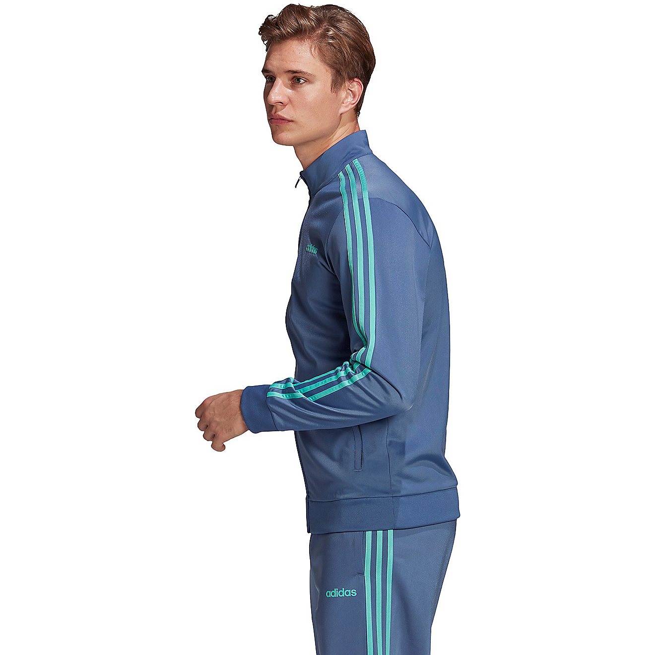 adidas Men's Essential 3-Stripes Tricot Track Jacket                                                                             - view number 1