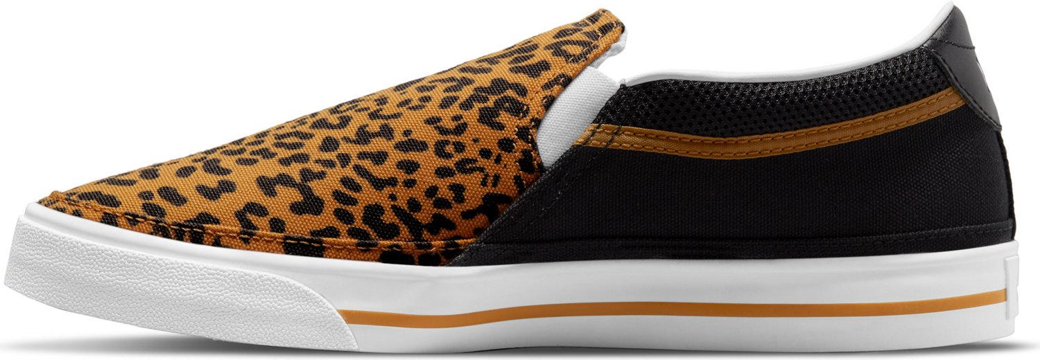 Nike Women's Court Legacy Leopard Slip-On Shoes | Academy