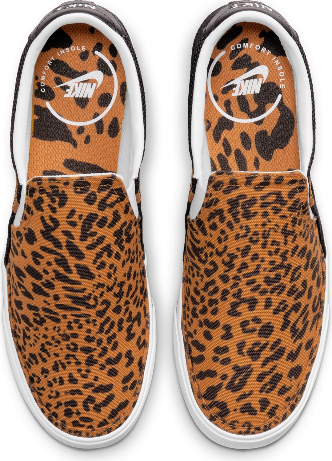 Nike Women #39 s Court Legacy Leopard Slip On Shoes Academy