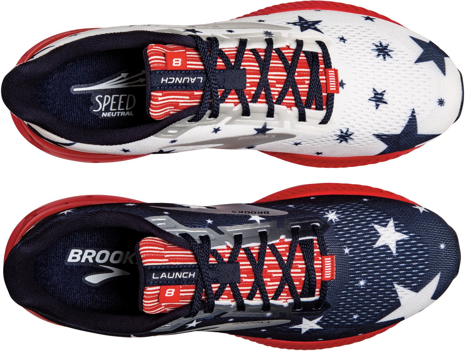 Brooks Women's Launch 8 Run USA Running Shoes Academy