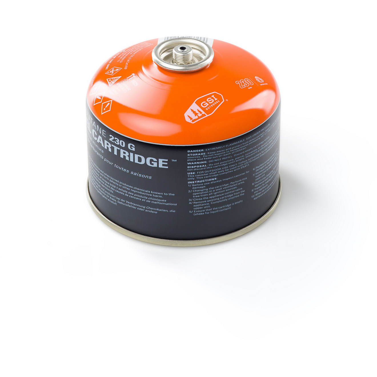 GSI Outdoors 230G Isobutane Gas Canister                                                                                         - view number 1