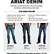 Ariat Men's M4 Low-Rise Coltrane Boot Cut Jeans                                                                                  - view number 9 image