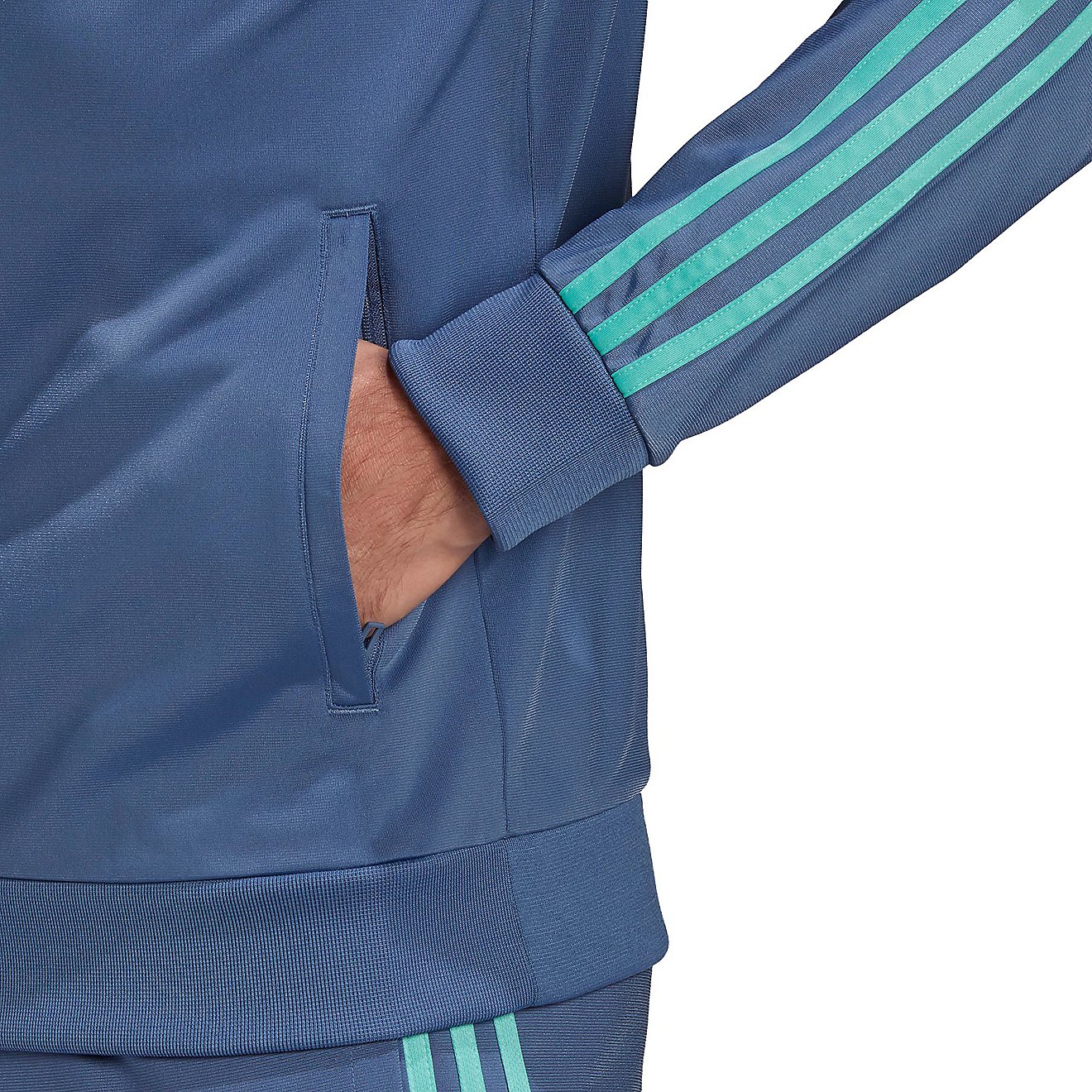 adidas Men's Essential 3-Stripes Tricot Track Jacket                                                                             - view number 7