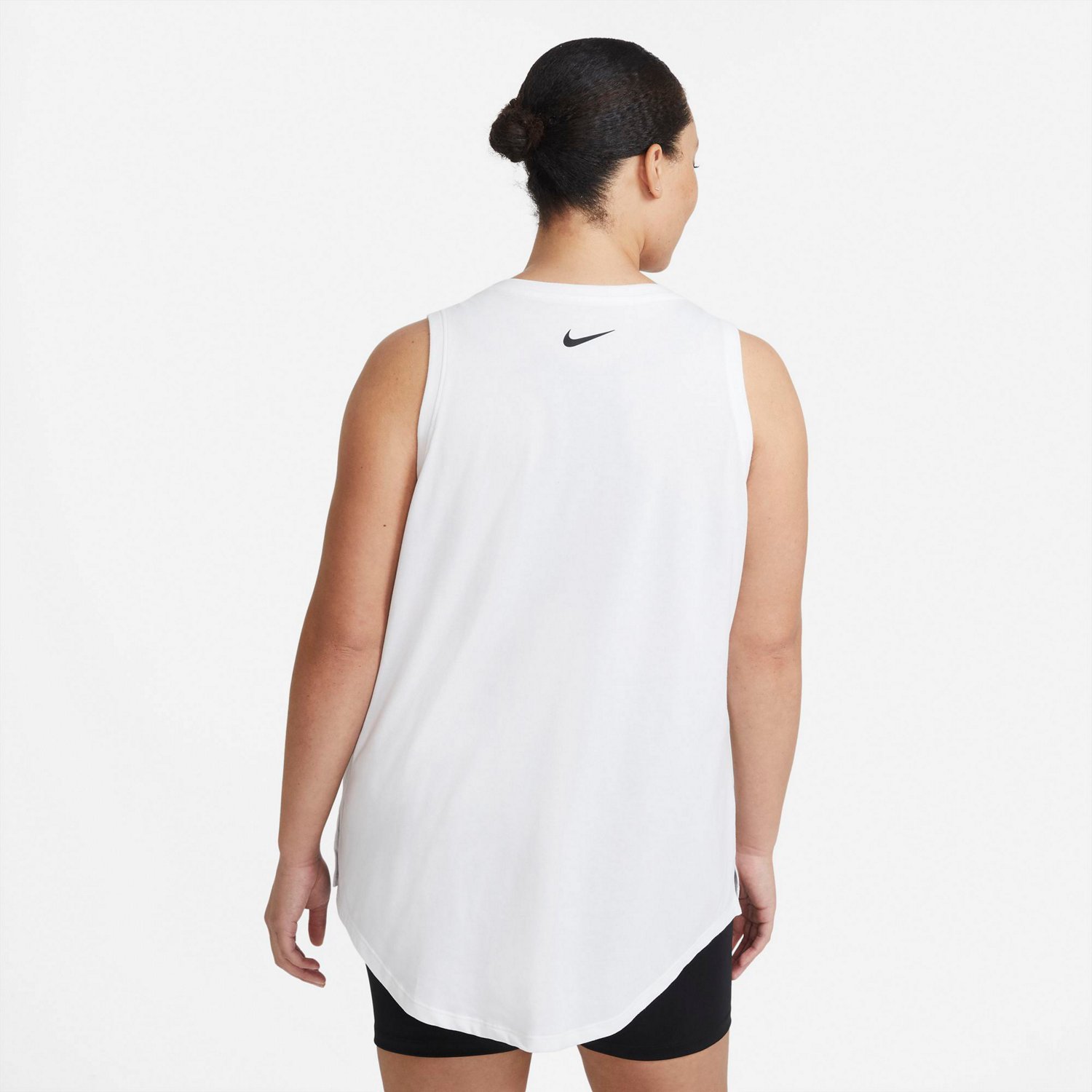 Nike Women's Plus Size DriFIT Graphic Training Tank Top Academy
