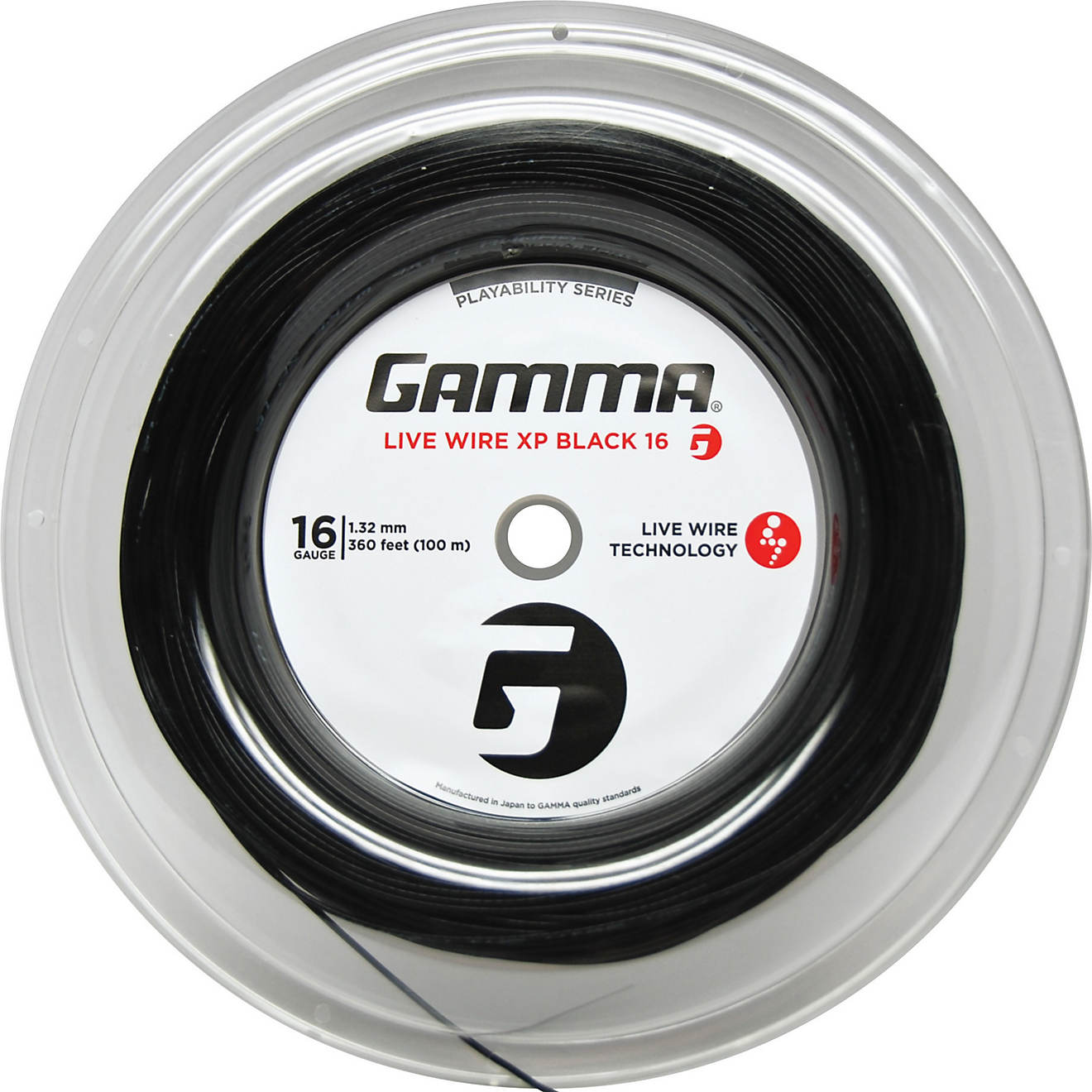 Gamma Live Wire XP 16 Gauge Tennis String Reel                                                                                   - view number 1