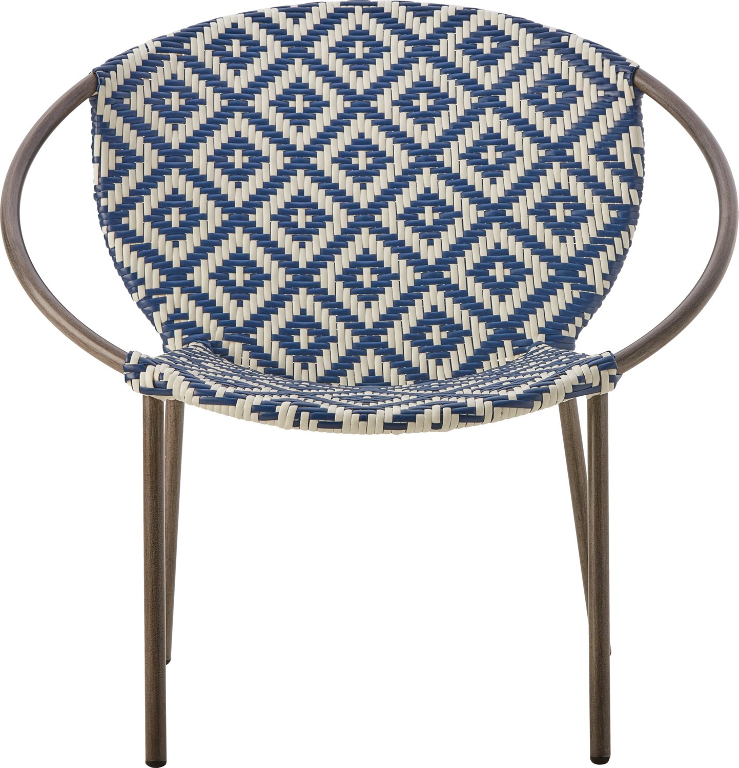 Mosaic Trendy Wicker Stack Chair Academy