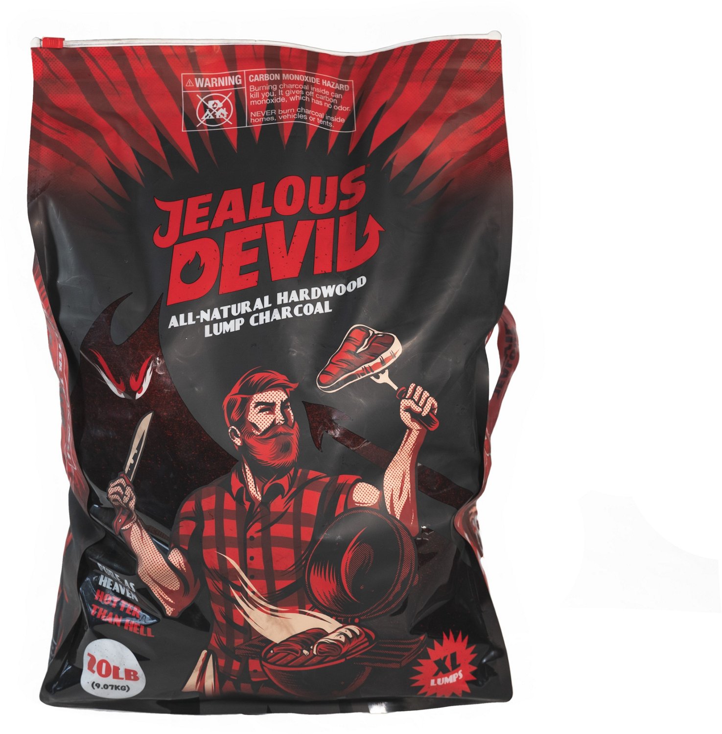 Jealous Devil 20 lb XL Lump Charcoal Academy