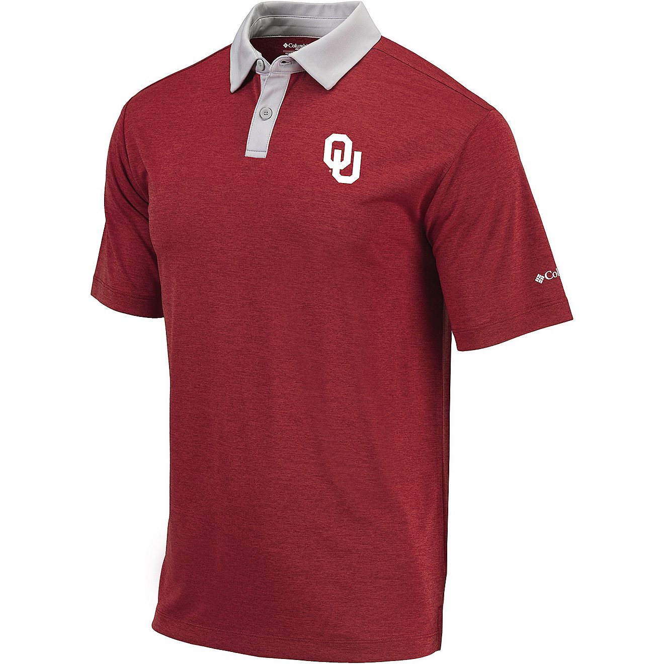 Columbia Sportswear Men's University of Oklahoma OMNI-WICK Range Polo Shirt                                                      - view number 1
