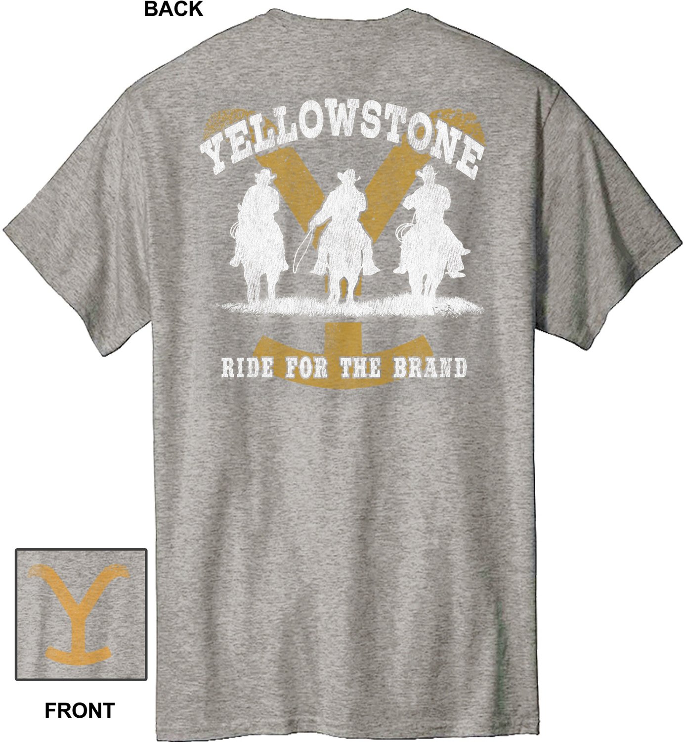 Yellowstone Men’s For the Brand Short Sleeve Shirt Academy