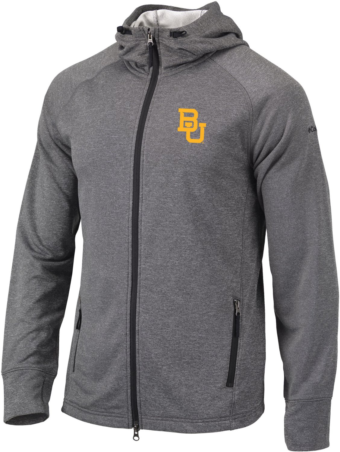 Columbia Sportswear Men's Baylor University Ace FullZip Jacket Academy