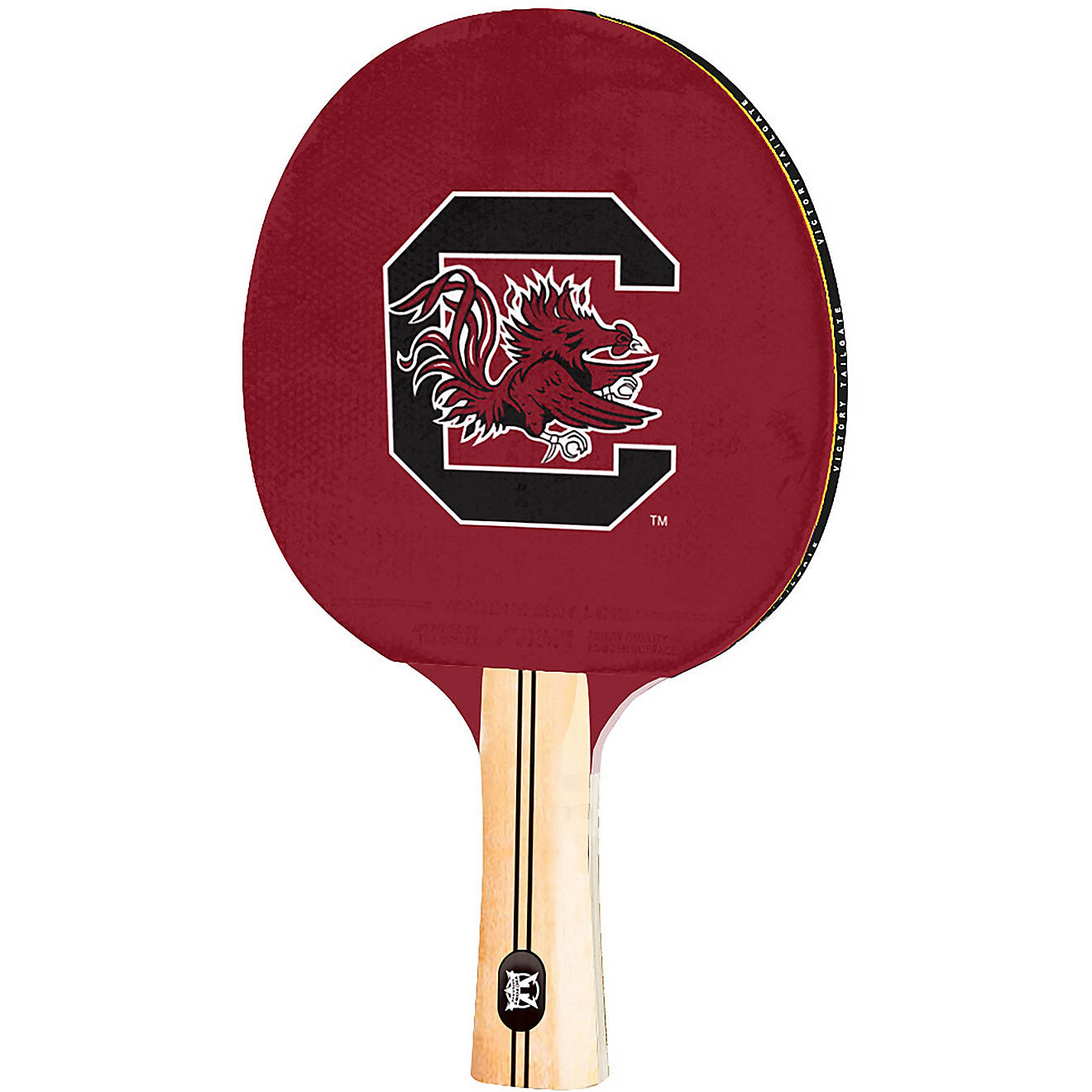 Victory Tailgate University of South Carolina Logo Design Table Tennis Paddle                                                    - view number 1