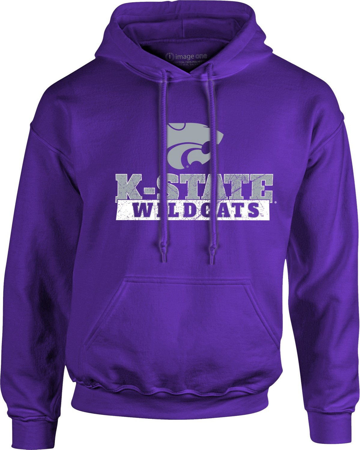 Image One Men's Kansas State University School Pride Hoodie Academy