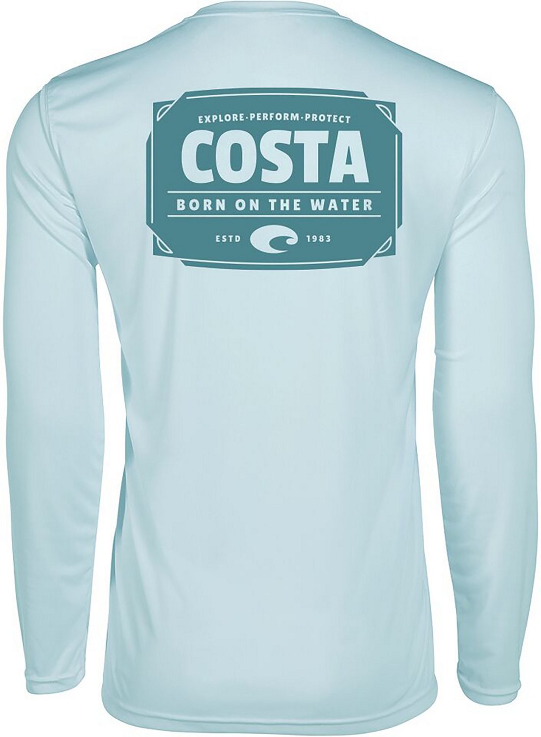 Costa Men's Capitano Long Sleeve Tech Tshirt Academy