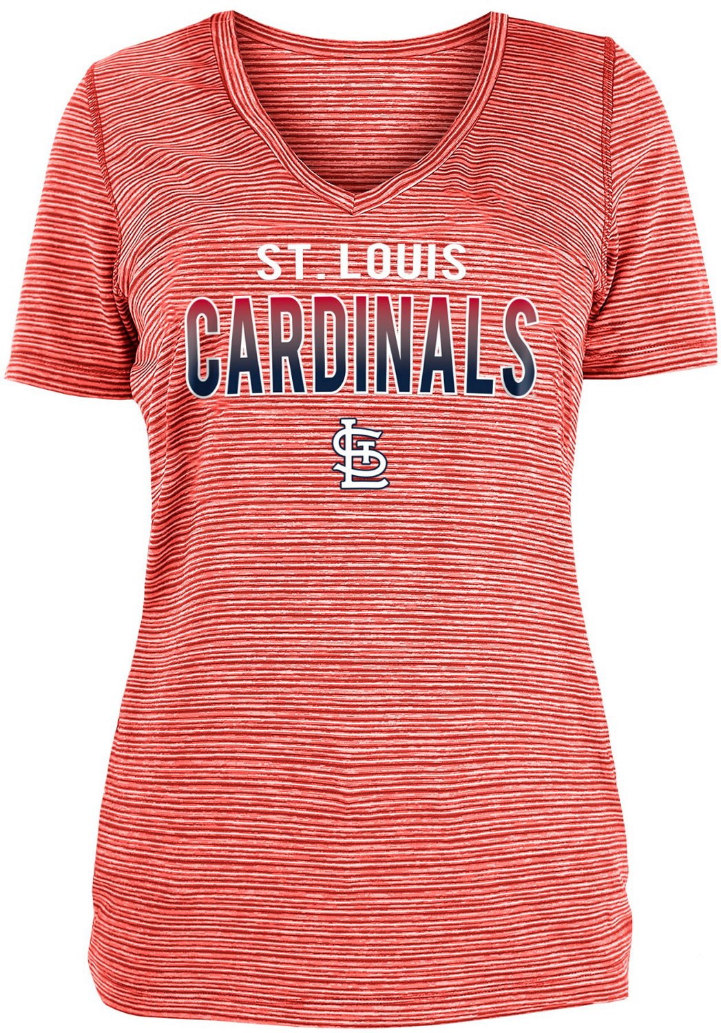 New Era Women's St. Louis Cardinals V-Neck T-shirt | Academy