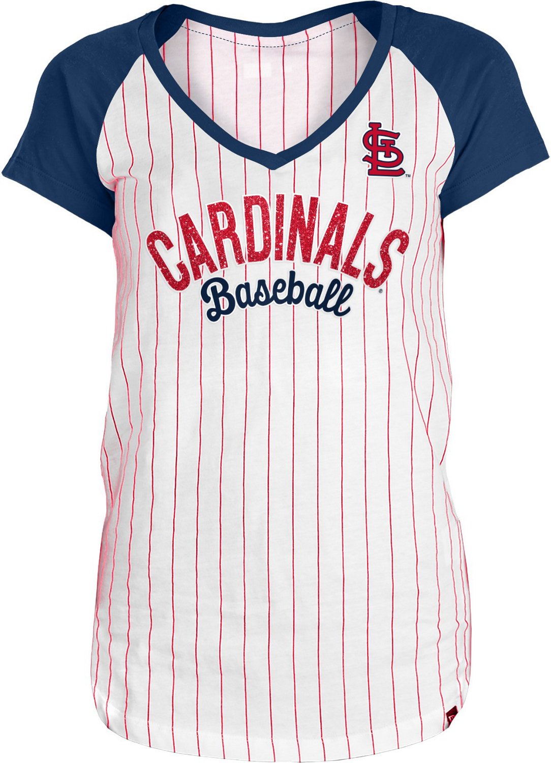 New Era Women's St. Louis Cardinals Pinstripe Tank Top Academy