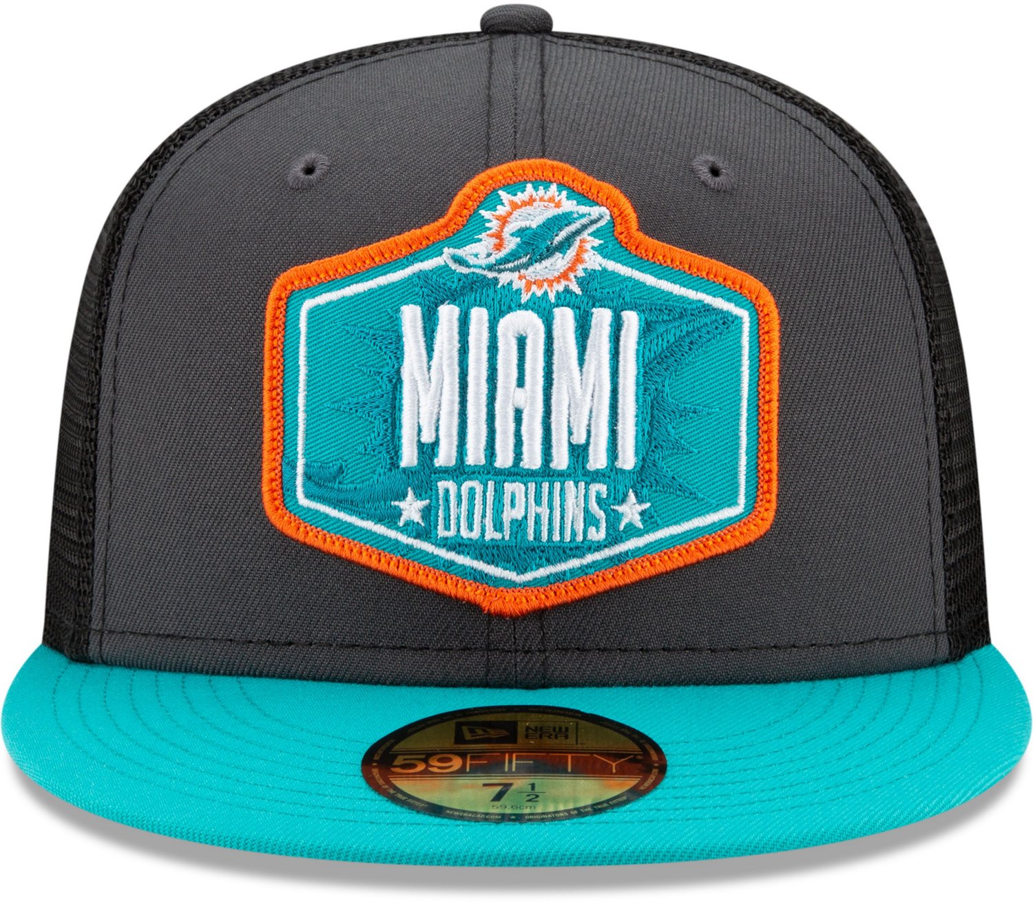 New Era Men's Miami Dolphins 2021 NFL Draft 59FIFTY Cap Academy