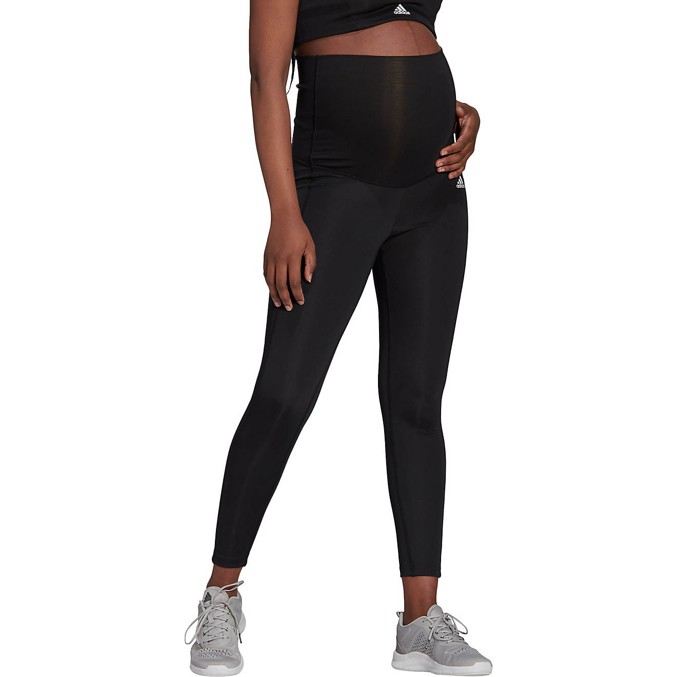 adidas Women's Designed to Move Maternity 7/8 Tights                                                                             - view number 1