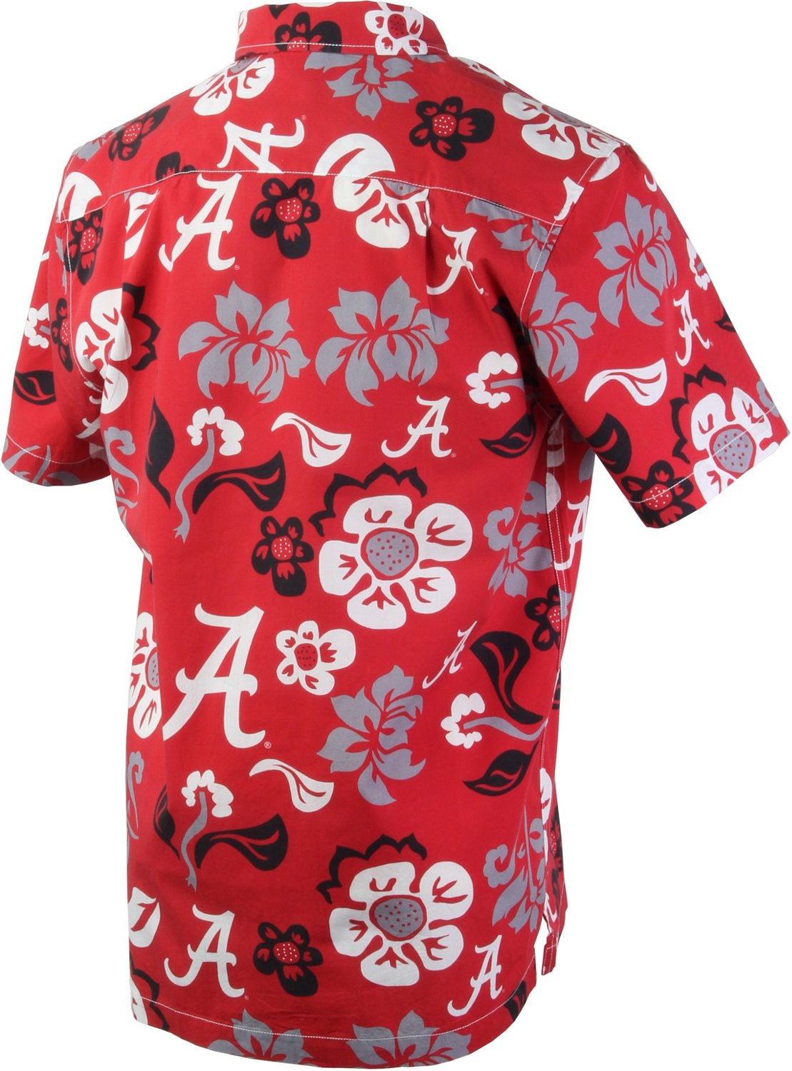 Wes and Willy Men's University of Alabama Floral Button Down Shirt ...