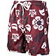 Wes and Willy Men's Texas A&M University Vintage Floral Swim Trunks                                                              - view number 1 image
