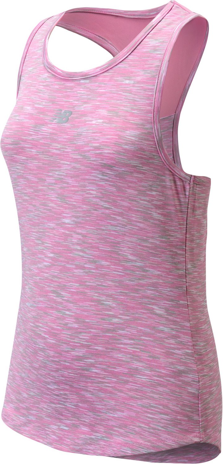 New Balance Girls' Performance Space Dye Tank Top | Academy