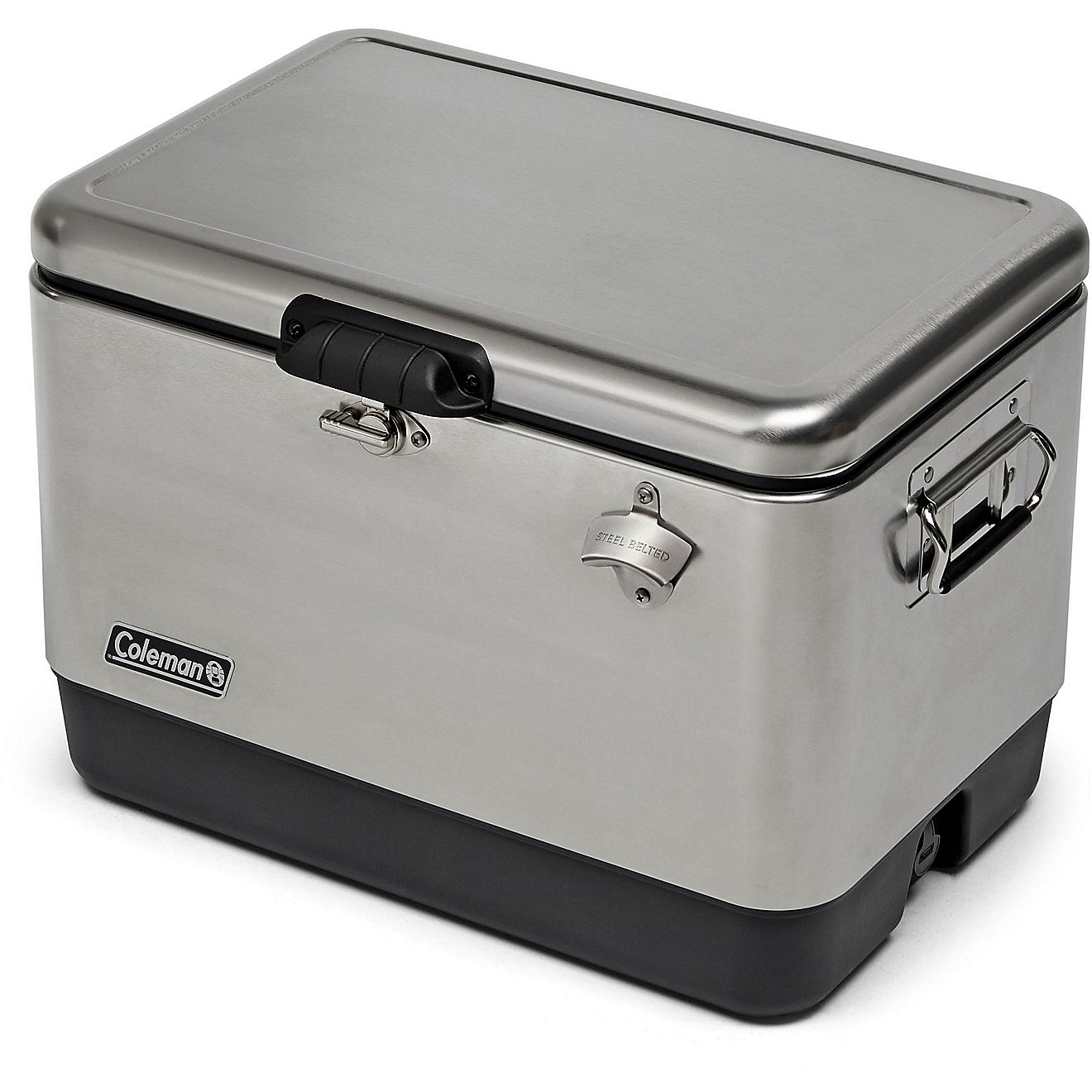 Coleman Reunion 54 qt Steel Belted Stainless Steel Cooler                                                                        - view number 2
