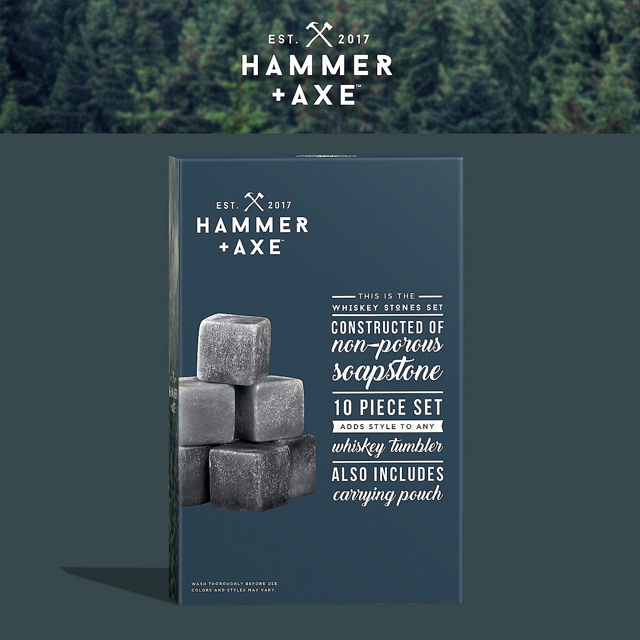 Hammer & Axe Whiskey Stones 10-Pack                                                                                              - view number 3
