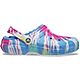 Crocs Adults' Classic Fuzz-Lined Tie-Dye Clogs                                                                                   - view number 1 image