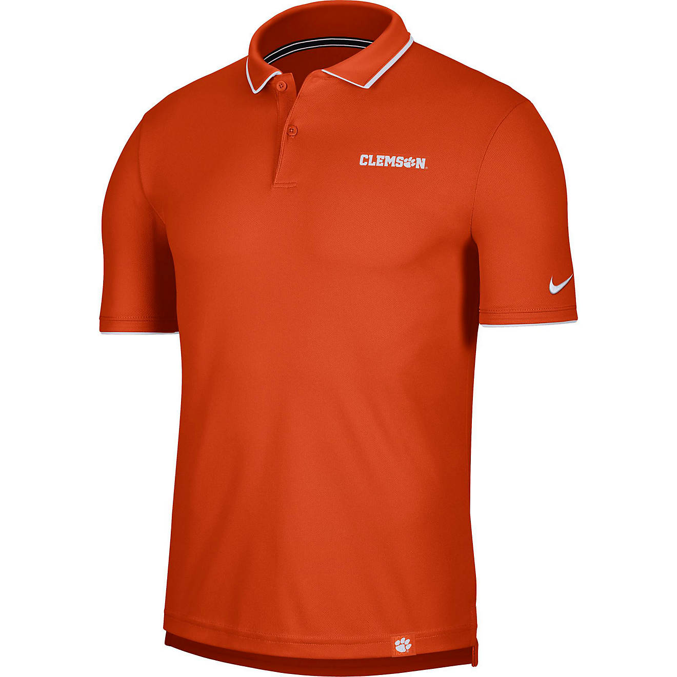 Nike Men's Clemson University Dri-FIT UV Polo Shirt                                                                              - view number 1