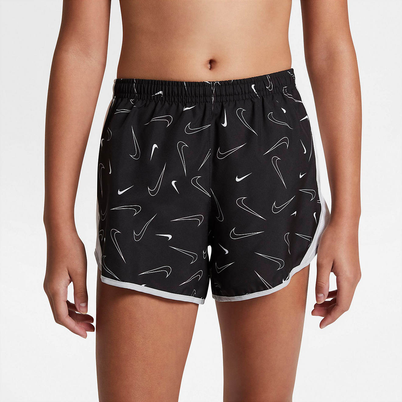 Nike Girls' Tempo Swooshfetti AOP Running Shorts                                                                                 - view number 1