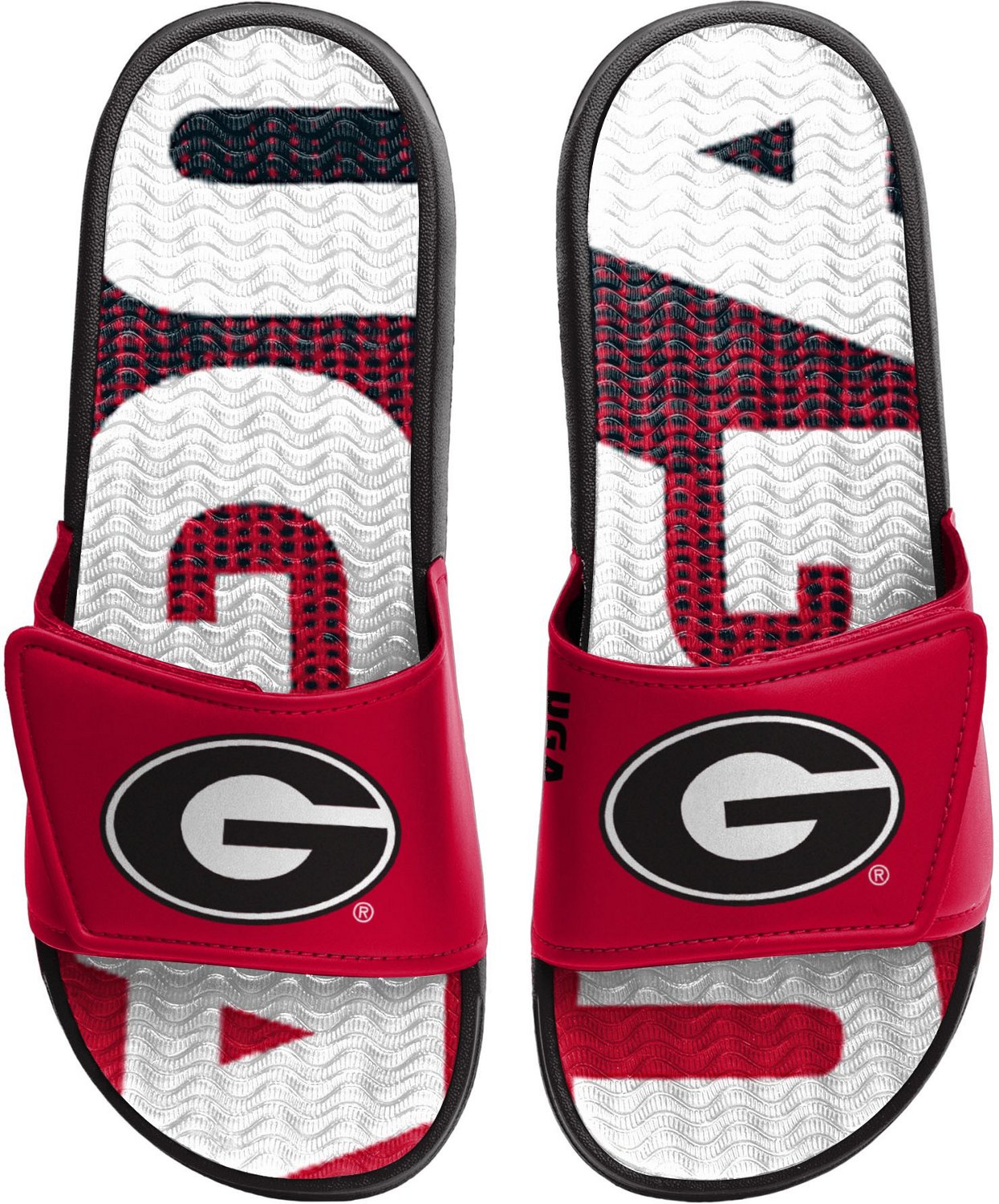 georgia bulldogs nike slides