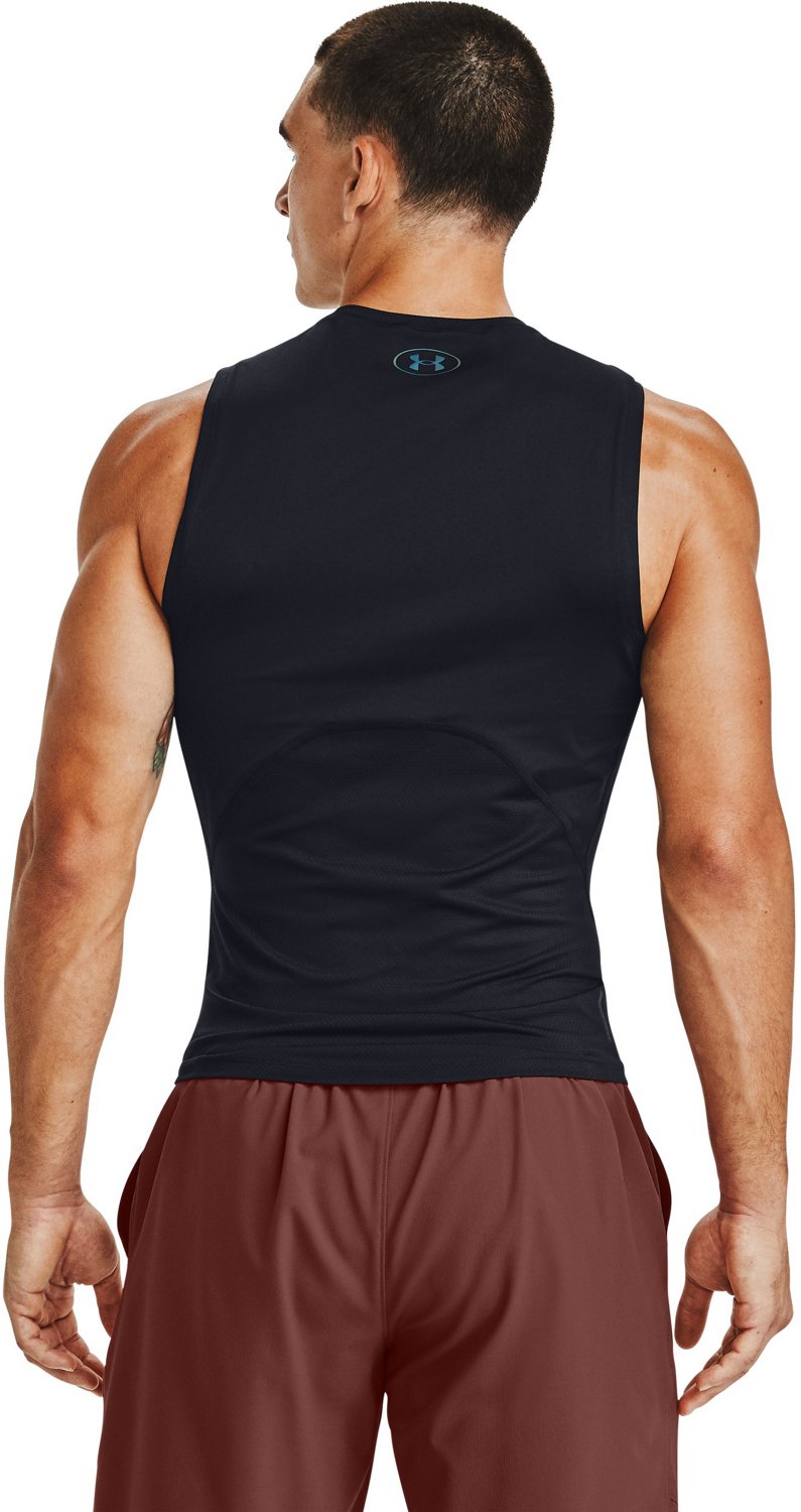 Under Armour Men's UA RUSH HeatGear 2.0 Compression Sleeveless Top ...