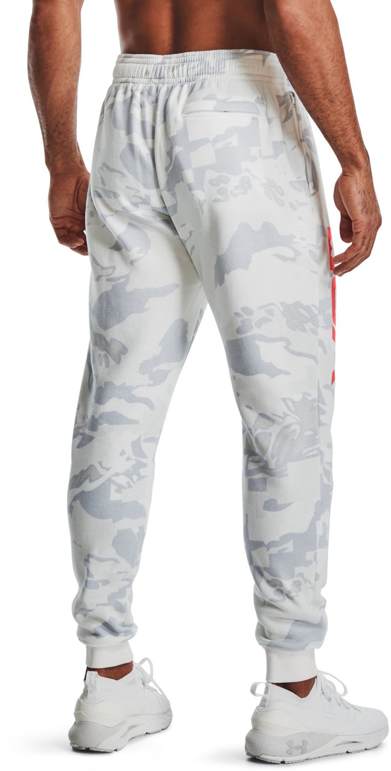 Under Armour Men's Rival Fleece Box Camo Joggers | Academy