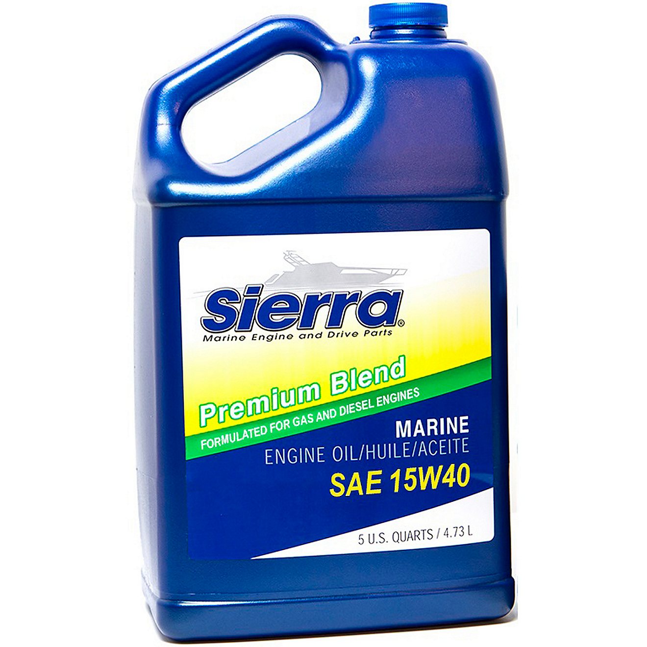 Sierra Premium Blend FC-W 15W-40 5 qt Heavy Duty Engine Oil                                                                      - view number 1