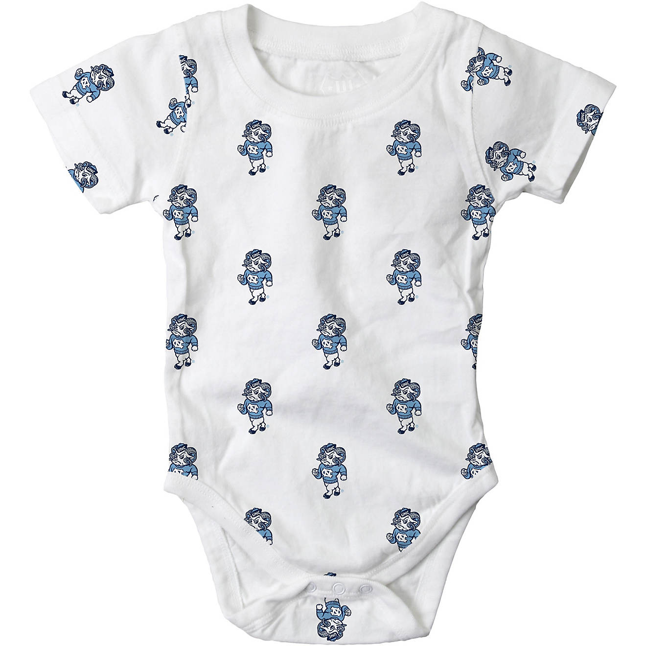 Wes and Willy Infant Boys' University of North Carolina Allover Graphic Creeper                                                  - view number 1