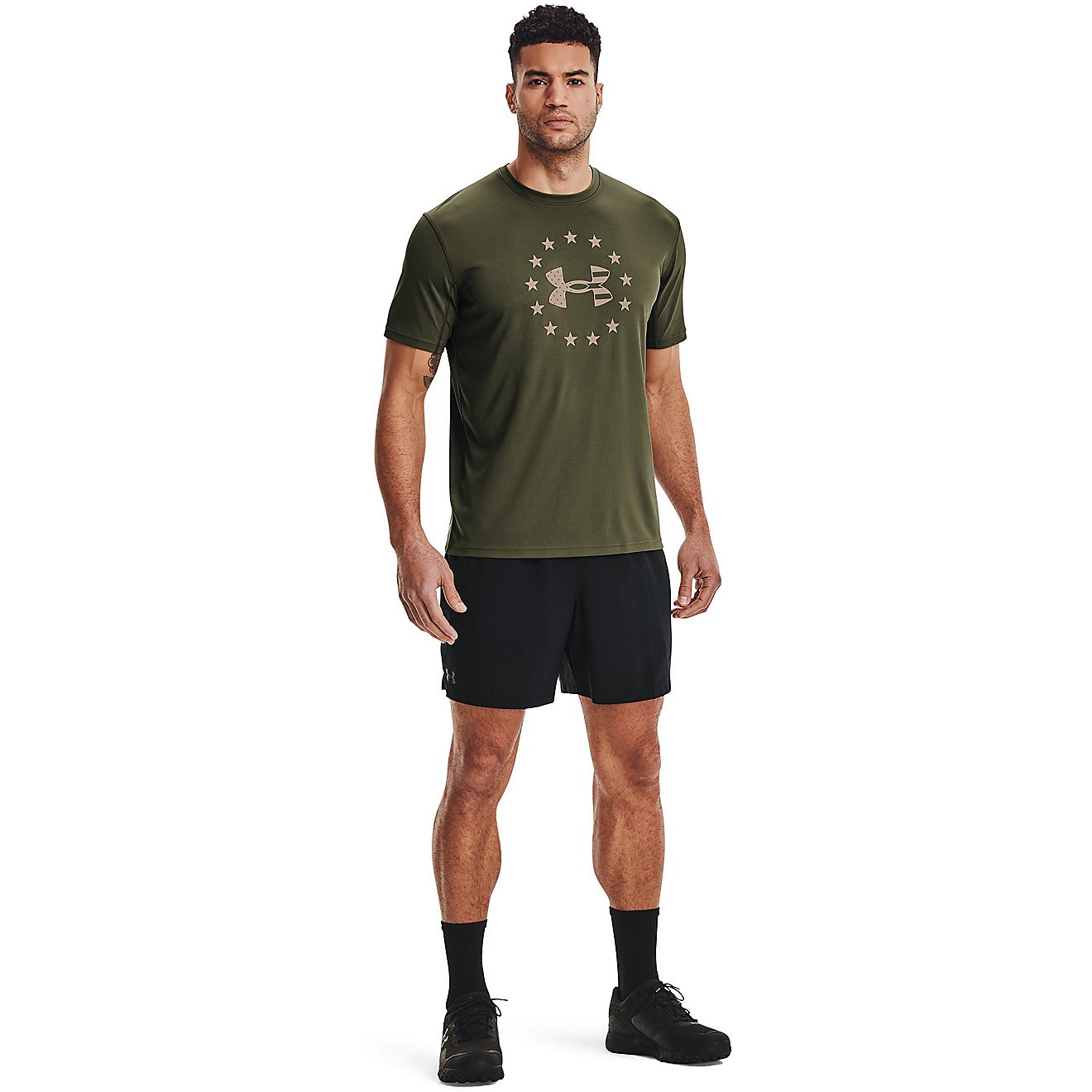Under Armour Men's Freedom Iso-Chill Short Sleeve T-shirt                                                                        - view number 4